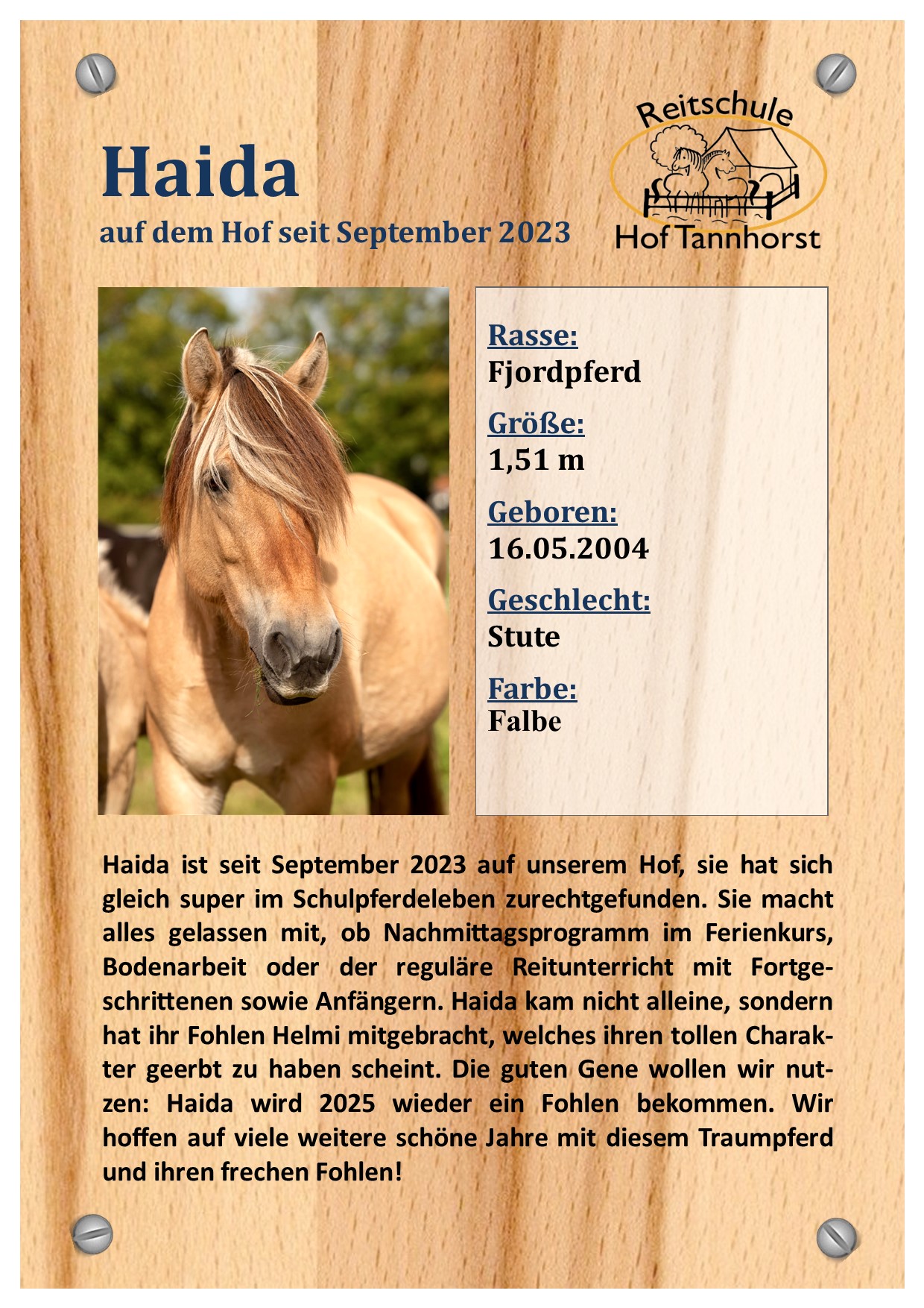 Steckbrief