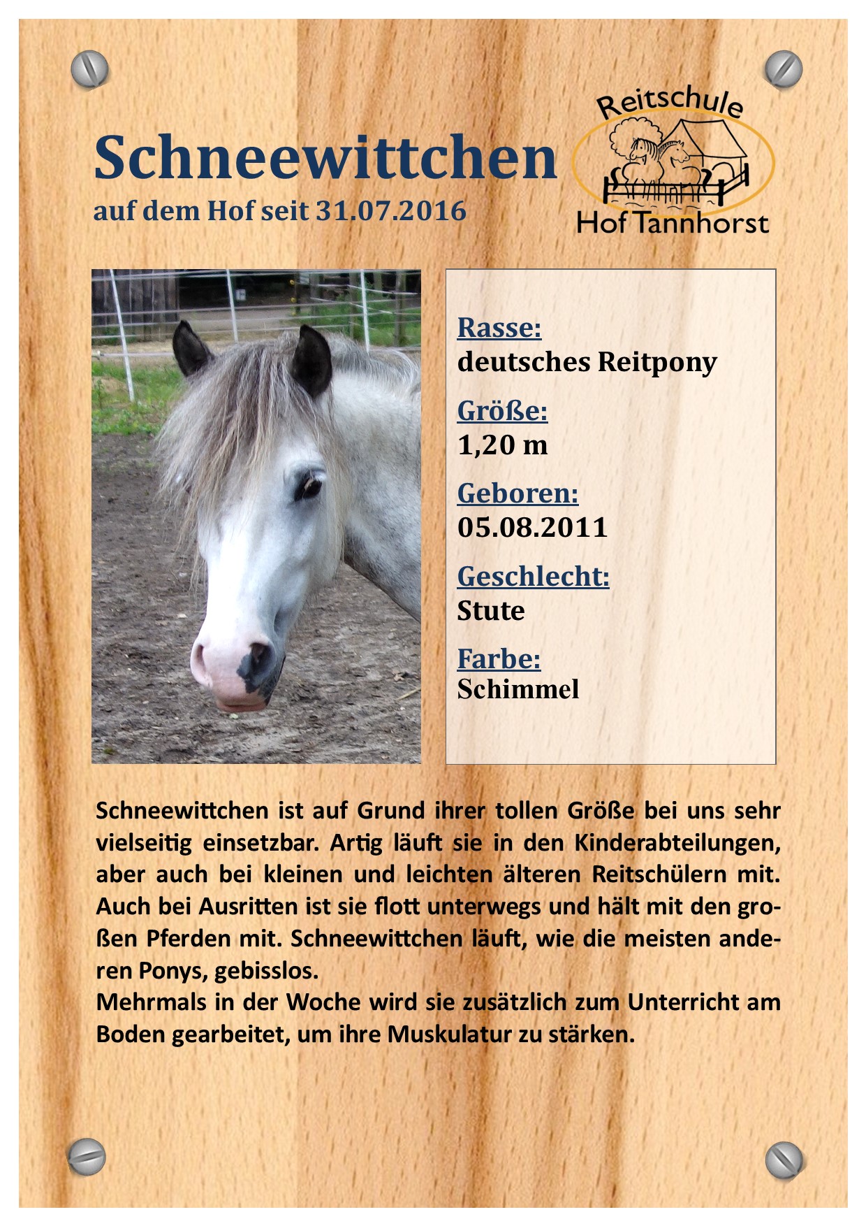 Steckbrief Schneewittchen